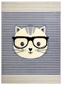 Koberec BCF FLASH Cat 3999 - mačka sivý