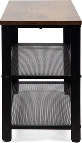 Noela Kovový botník s odkladacou plochou BINA 80