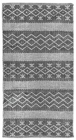 Koberec bavlnený Chindi 0.8/1.5 Cr-1271 čierny