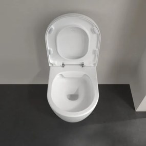 Villeroy & Boch 5656HR01 - Závesné WC so sedátkom SoftClose AVENTO keramika/alpská biela