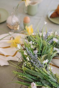 Bella Rose Jarný veniec s levanduľou Bella Rose no. 3 – 55 cm