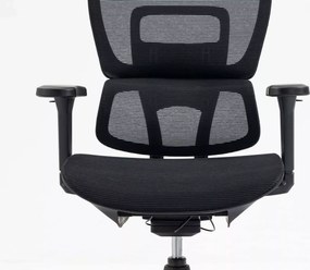 SI Otočná stolička Winner čierna