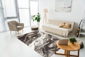 Berfin Dywany, Kusový koberec Vals 8003 Beige, 130x190, hnedá, kancelária