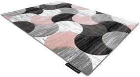 Koberec ALTER Geo mušle, ružový