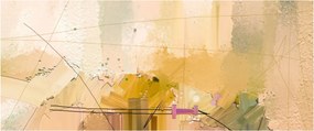 Obraz - Abstrakcia, olejomaľba (120x50 cm)