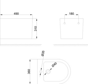 Invena Glamour, závesný bidet 490x360x310 mm, biela lesklá, INV-CB-92-001-L Leták: https://cloud.invena.pl/s/nnXaZKg3crBrRkz/download?path=%2FPliki%20do%20strony%20www%2FCB-92-001-L/Inne/CB-92-001-L-ulotka-ENG…