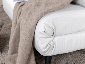 Vicky I skladacia posteľ svetlá béžová