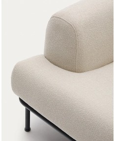 Béžová pohovka z textílie buklé 234 cm Aurum – Kave Home