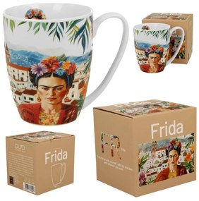 Porcelánový hrnček Mexican Art Frida 360 ml
