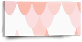 Sablio Obraz Ružové oblúčiky - 110x50 cm