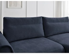 Tmavomodrá rohová pohovka Aden – Bobochic Paris