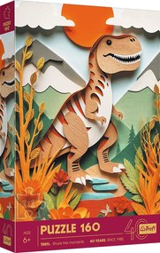 TREFL Puzzle Paper Art: Dinosaurus 160 dielikov