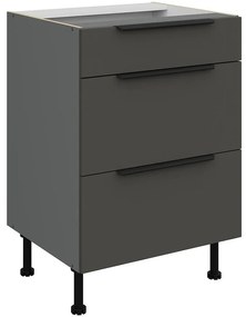 Kuchynská skrinka Aria-Gr/Ant Anti Fingerprint 60d 3s Bb