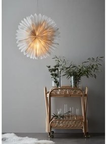 Markslöjd 705841 - Vianočná dekorácia SOLINA 1xE14/25W/230V pr. 60 cm biela