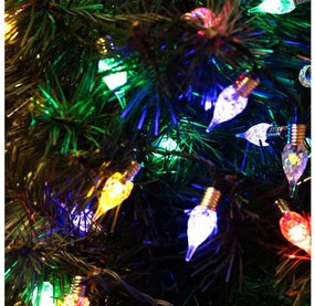 LED vonkajší vianočný reťaz LINE 200xLED 12,75 m IP44 viacfarebná