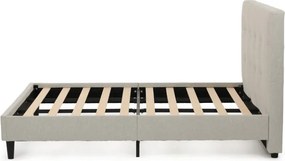 Manželská posteľ béžová 160x200 cm BED-M160 CRM2