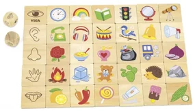 Sada na učenie zmyslov Viga 44507 puzzle
