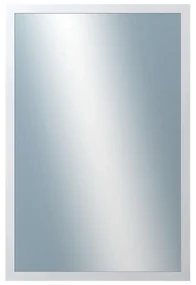 DANTIK - Zrkadlo v rámu, rozmer s rámom 40x60 cm z lišty KASETTE biela (2755)