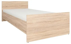Jednolôžková posteľ 90 cm BRW Nepo Plus 11 (dub sonoma) . Akcia -32%. Vlastná spoľahlivá doprava až k Vám domov. 1098321