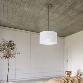 Brilagi - LED Luster na lanku ANTHONY 1xE27/60W/230V dub orech/biela