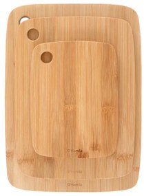 Sada troch dosiek na krájanie BAMBOU hnedé ALL 838779