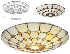 Stropné svietidlo stropnica Tiffany Rabalux 8091 Marvel Ø40