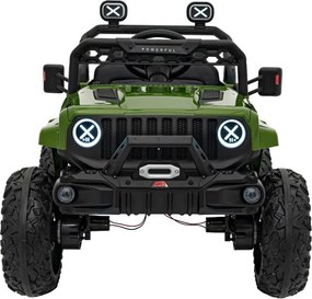 Elektrické autíčko OFF ROAD Speed zelené