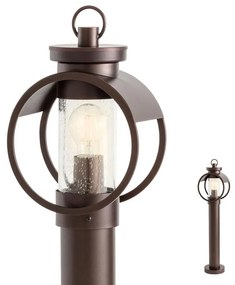 Redo 9573 - Vonkajšia lampa COMPASS 1xE27/42W/230V IP33