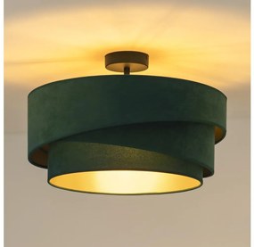 Duolla - Prisadený luster KOBO 1xE27/15W/230V pr. 45 cm zelená