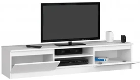Stolík pod TV RTV K 160 CLP biely