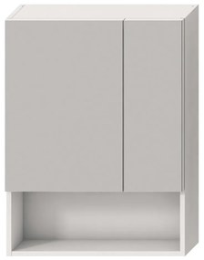 JIKA H4532410383041 - Zrkadlová skrinka LYRA 80x60 cm biela s policou