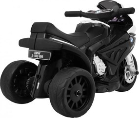 Ramiz BMW S1000 RR Mini motorka na batérie pre deti Čierna + 3 kolesá + zvuky + LED