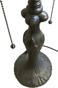 Stolné svietidlo Tiffany vitráž ROSE stojan Deluxe Ø36*60