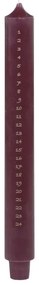 Červená adventná sviečka s číslami 1-24 Advent Candle - Ø 3*29cm / 20h