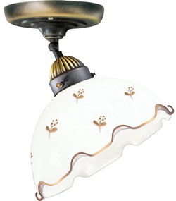 Kolarz 731.10.160-Prisadený luster NONNA 1xE27/75W/230V pr. 20 cm kvetinový ružové zlato