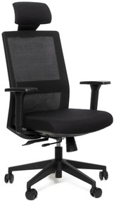 SEGO Kancelárska stolička LINK čalúnenie BASIC čierna