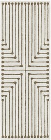 Umývateľný behúň s nízkym vlasom Inkdrop by Jonathan Adler