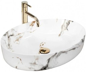 Umývadlo Queen Carrara Shiny