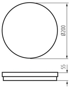 Kanlux 38383 - LED Vonkajšie svietidlo BENO ECO LED/20W/230V 3000/4000/6500K IP65