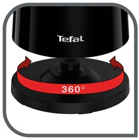 Čierna rýchlovarná kanvica 1,7 l KO851830 – Tefal
