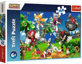 Trefl Puzzle Sonic a jeho priatelia, 160 dielikov