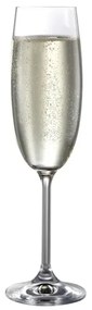 Bohemia Crystal Poháre na šampanské Natalie 190ml (set po 6ks)