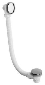 Bruckner - Vaňová súprava CLICK-CLACK biela/lesklý chróm