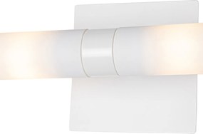 Moderná nástenná lampa do kúpeľne biela IP44 2-svetlá - Bath
