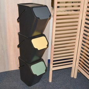 Plastový odpadkový kôš na triedený odpad 25 l Bin - Orion