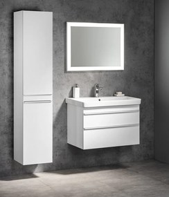 Sapho Sapho, SITIA skrinka vysoká 46,7x172x32cm, 2x dvierka, ľavá/pravá, biela matná, SI450-3131