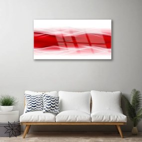 Skleneny obraz Abstrakcie vlna umenie 125x50 cm