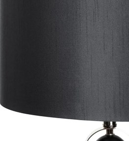 Dekoračná lampa AMELIA 01 čierna / zlatá