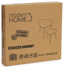 Sada 2 konferenčných stolíkov, škandinávsky štýl