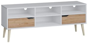 TV stolík Agnar D.Craft Zlatý+Biely